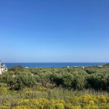 别墅 Blue Cocoon - Messinia Peloponnese- Rooftop Sea View 550 M From Next To Kalamata Koroni Costa Navarino 克拉尼