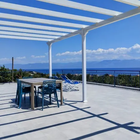 Blue Cocoon - Messinia Peloponnese- Rooftop Sea View 550 M From Next To Kalamata Koroni Costa Navarino Villa Chrani