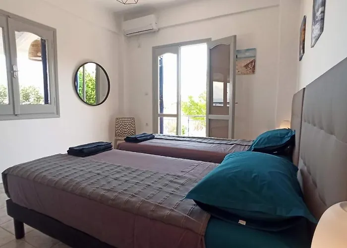 Blue Cocoon - Messinia Peloponnese- Rooftop Sea View 550 M From Next To Kalamata Koroni Costa Navarino Villa *