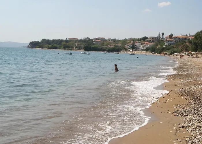 Villa Blue Cocoon - Messinia Peloponnese- Rooftop Sea View 550 M From Next To Kalamata Koroni Costa Navarino Hráni